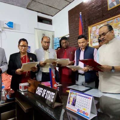 मधेश प्रदेशमा मन्त्रिपरिषद् विस्तार, ५ मन्त्रीले लिए शपथ